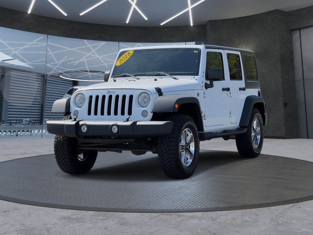 Used 2018 Jeep Wrangler JK Unlimited Sport 4x4 SUV