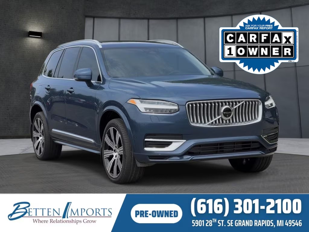 Used 2025 Volvo XC90 plug-in hybrid T8 Plus 6-Seater SUV
