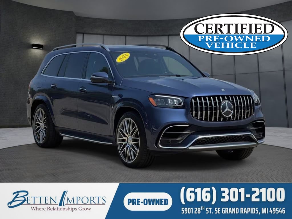 Certified 2024 Mercedes-Benz AMG GLS 63 4MATIC SUV