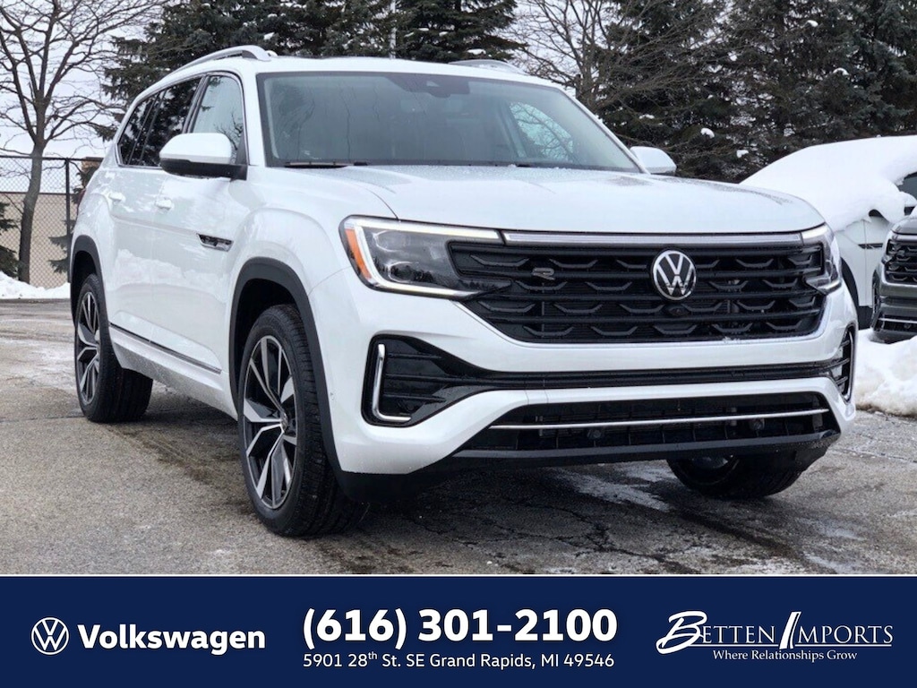 New 2026 Volkswagen Atlas 2.0T SEL Premium R-Line SUV