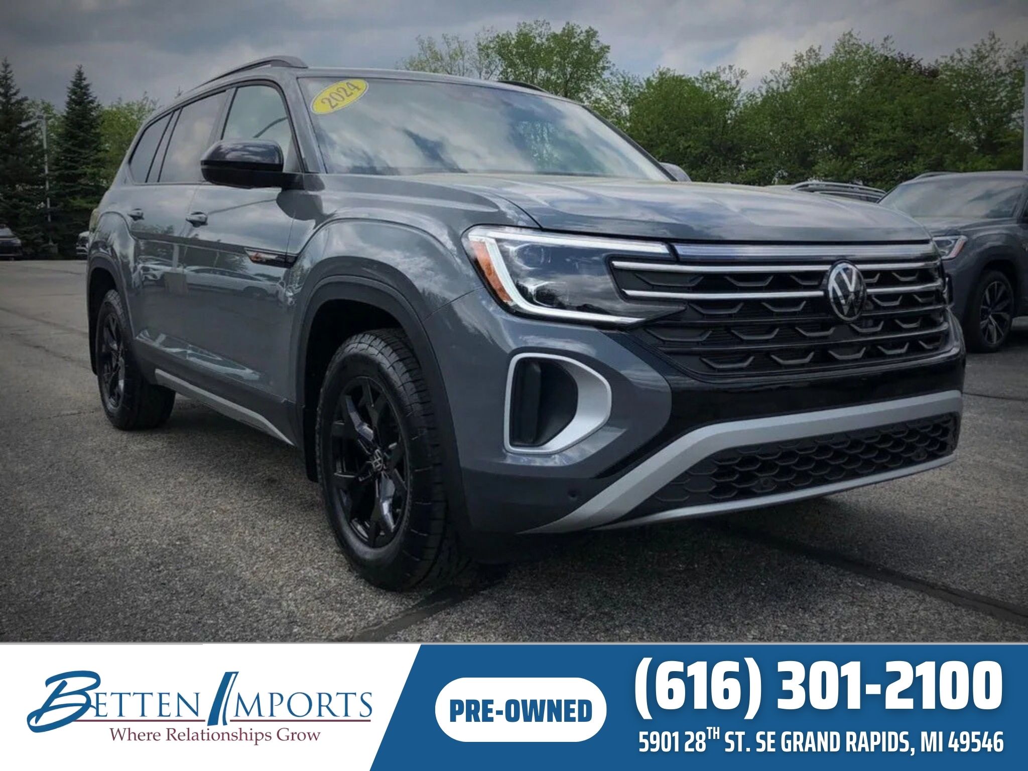 2024 Volkswagen Atlas 2.0T Peak Edition SEL