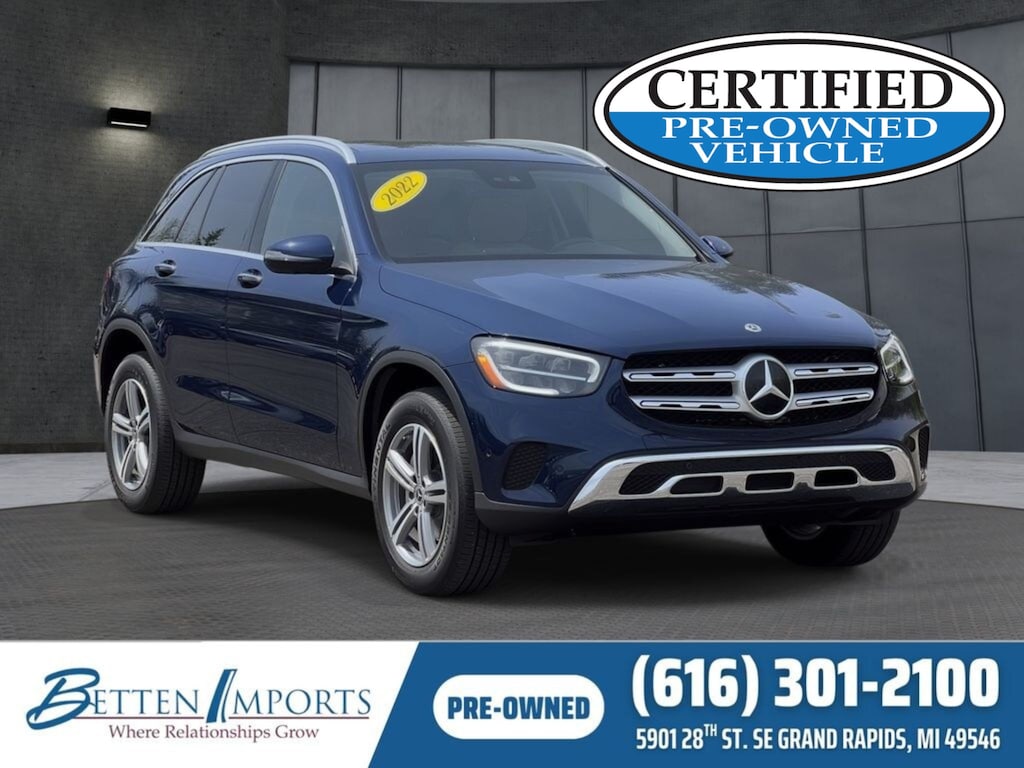 Certified 2022 Mercedes-Benz GLC 300 4MATIC SUV