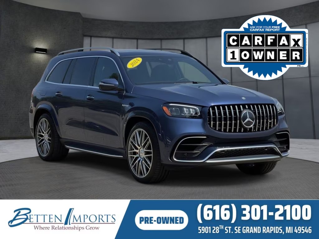 Certified 2024 Mercedes-Benz AMG GLS 63 4MATIC SUV