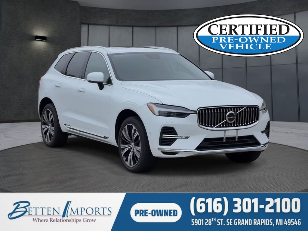 Certified 2023 Volvo XC60 Recharge Plug-In Hybrid Ultimate Bright SUV
