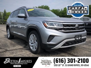 2021 Volkswagen Atlas 3.6L V6 SE w/Technology 4MOTION SUV