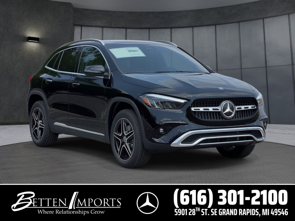Black 2026 Mercedes-Benz GLA SUV / Crossover All-Wheel Drive 8-Speed Dual Clutch
