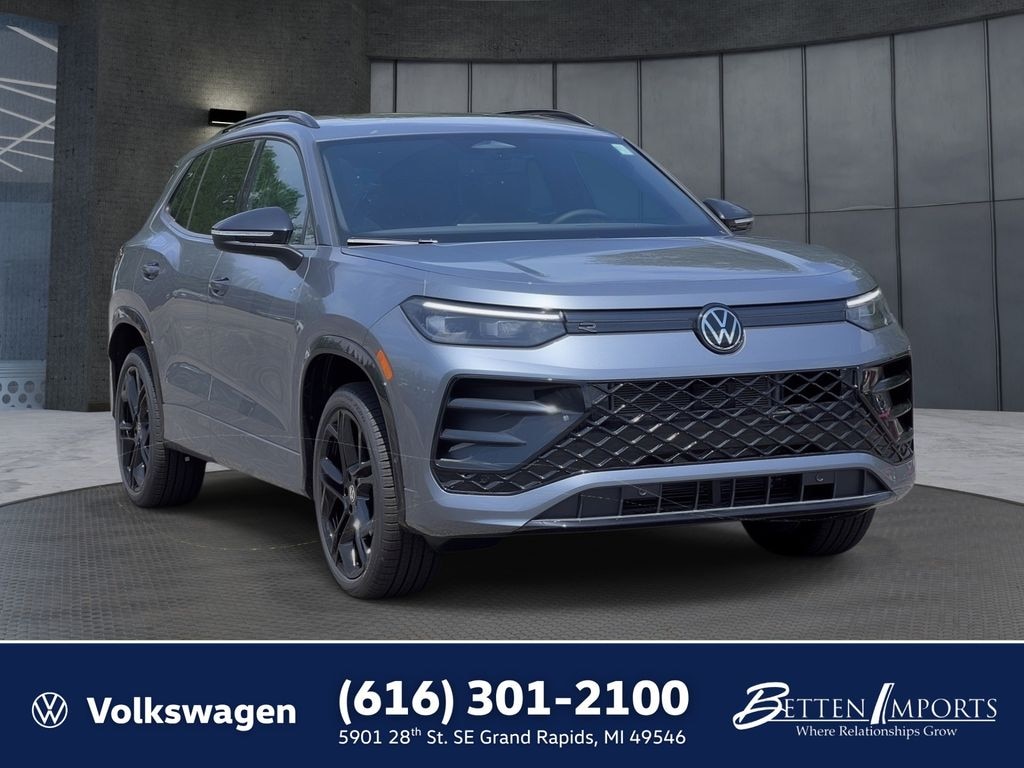 New 2026 Volkswagen Tiguan 2.0T SE R-Line Black SUV