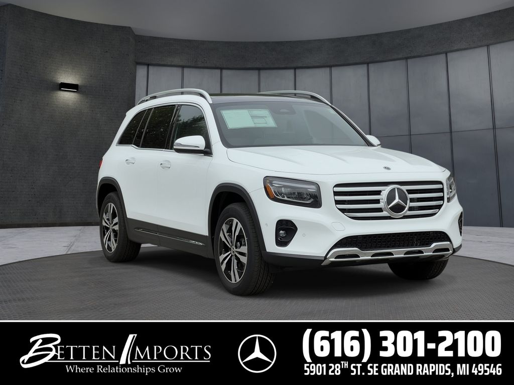 Polar White 2026 Mercedes-Benz GLB SUV / Crossover All-Wheel Drive 8-Speed Dual Clutch