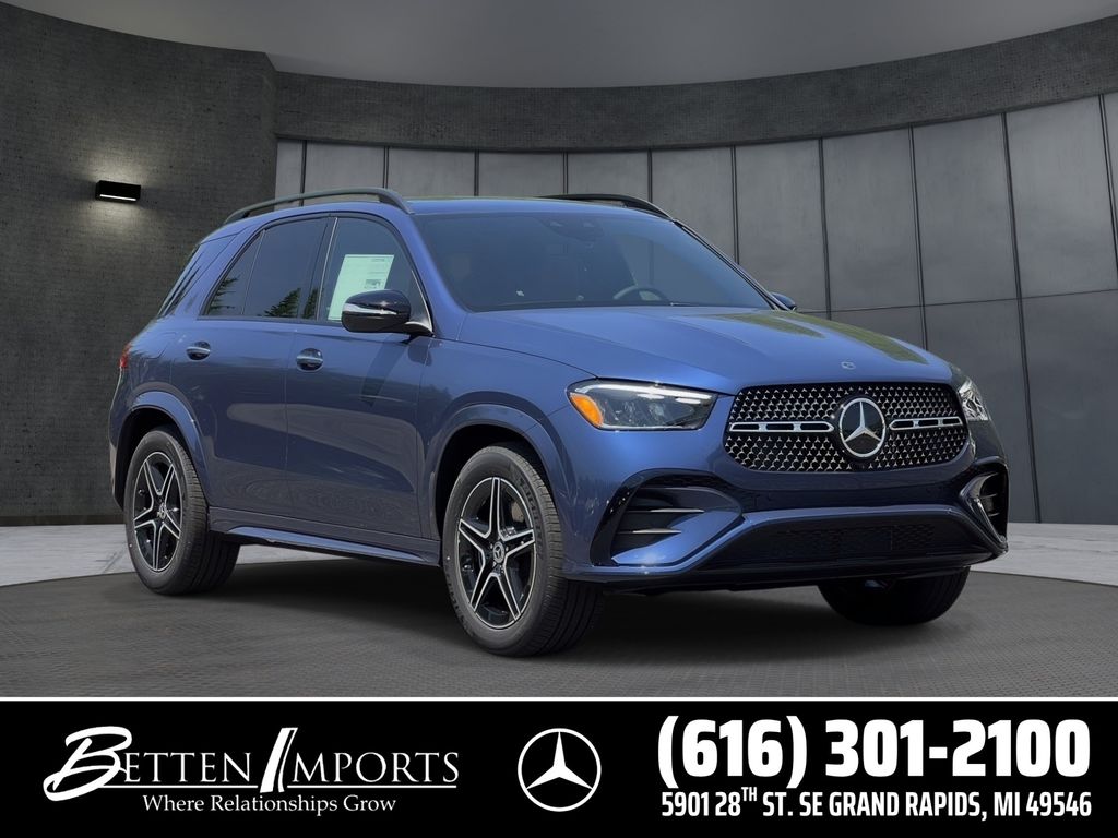 Blue 2026 Mercedes-Benz GLE 350 4MATIC SUV / Crossover All-Wheel Drive 9-Speed Automatic