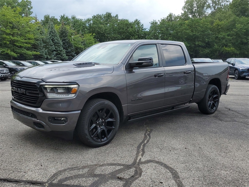 Used 2023 RAM Ram 1500 Pickup Laramie with VIN 1C6SRFRT9PN636189 for sale in Grand Rapids, MI