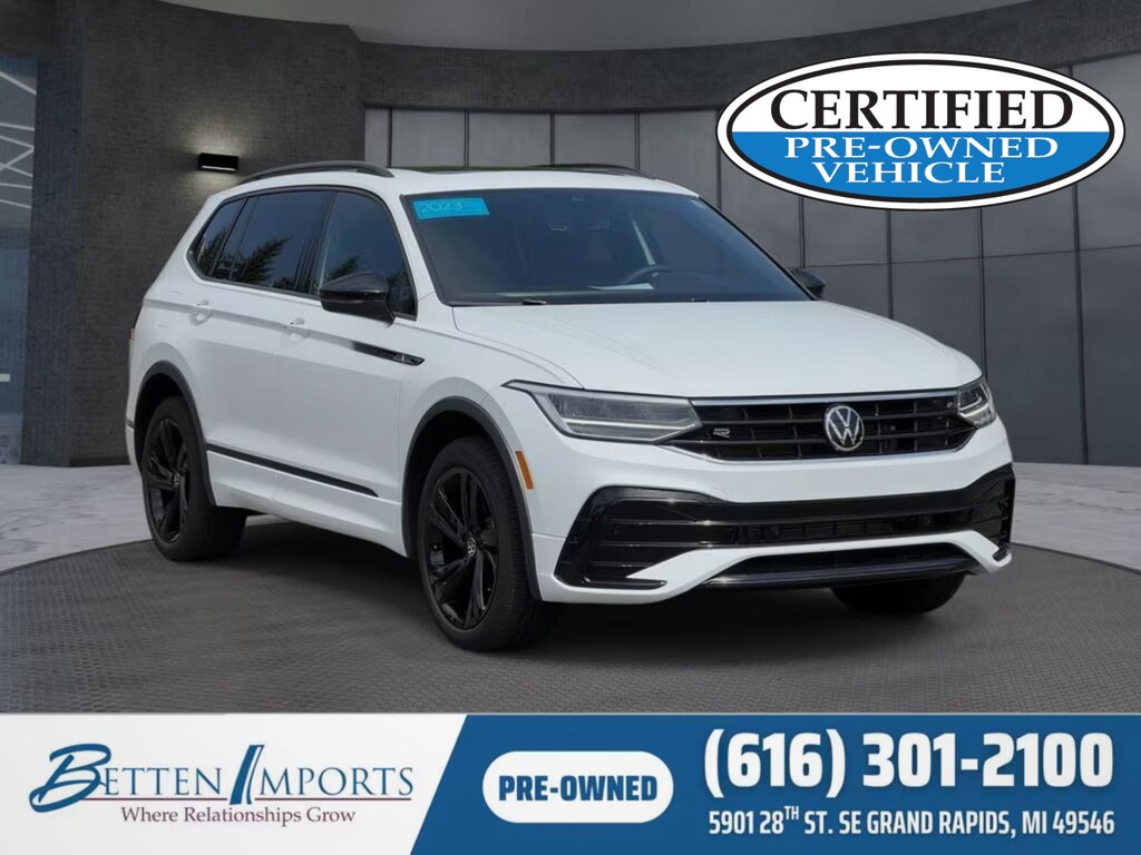 Used 2023 Volkswagen Tiguan 2.0T SE R-Line Black SUV