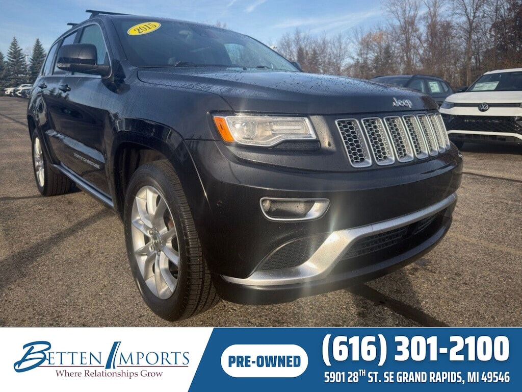 Used 2015 Jeep Grand Cherokee Summit 4x4 SUV