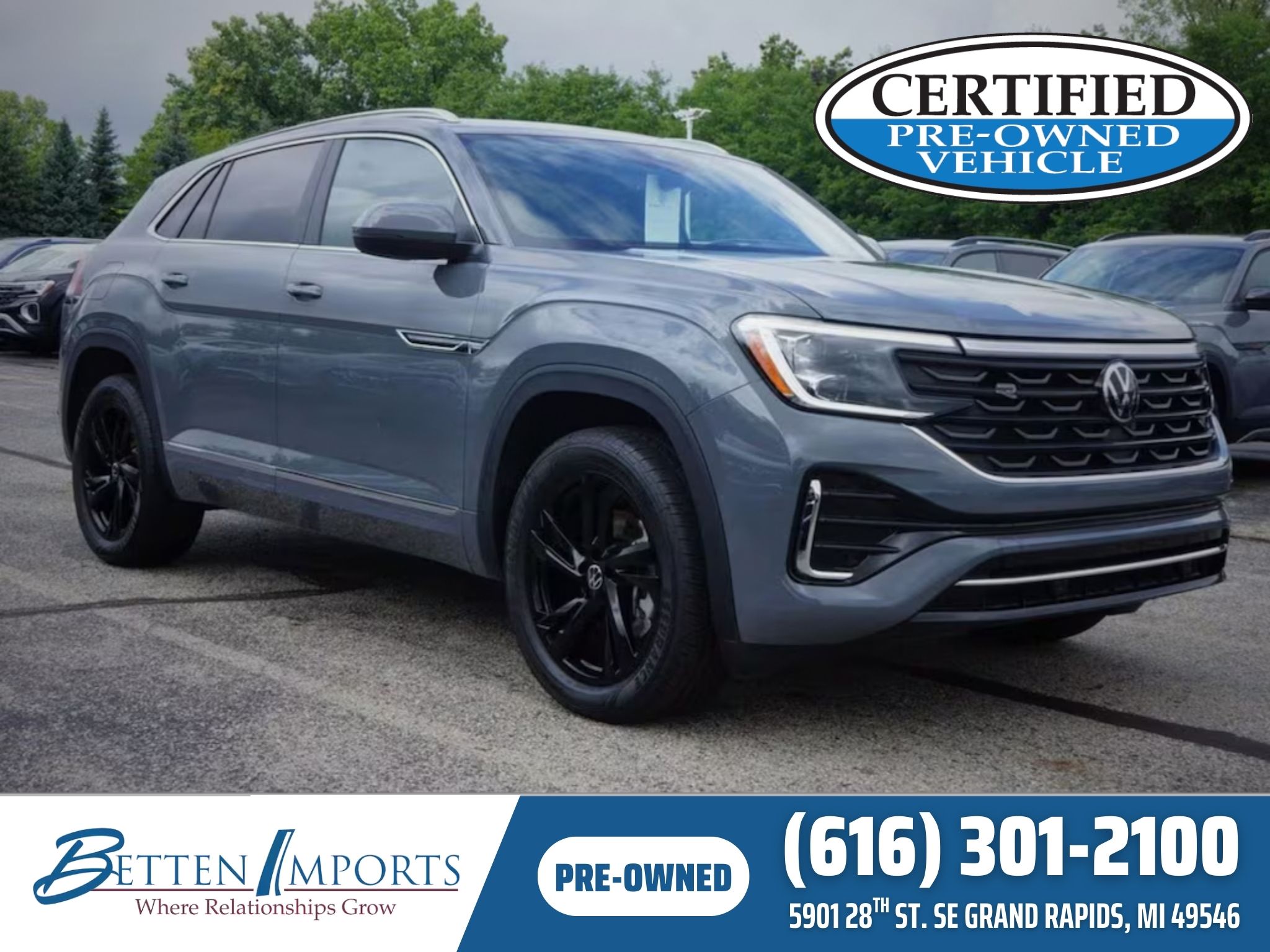 2024 Volkswagen Atlas Cross Sport SEL R-Line 4Motion