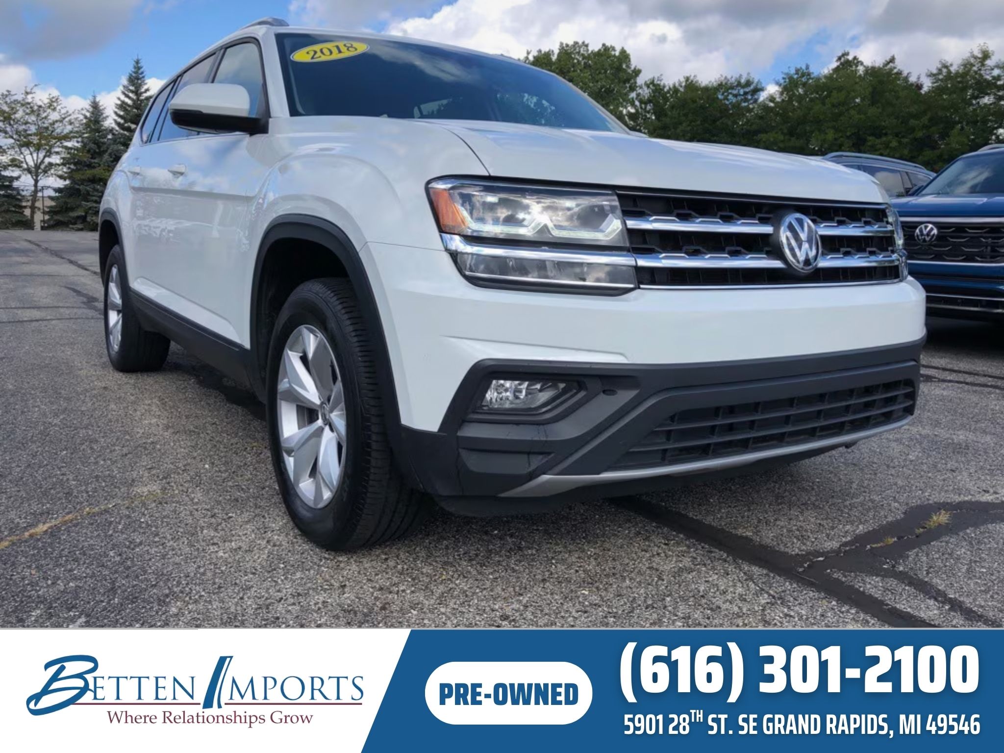 2018 Volkswagen Atlas