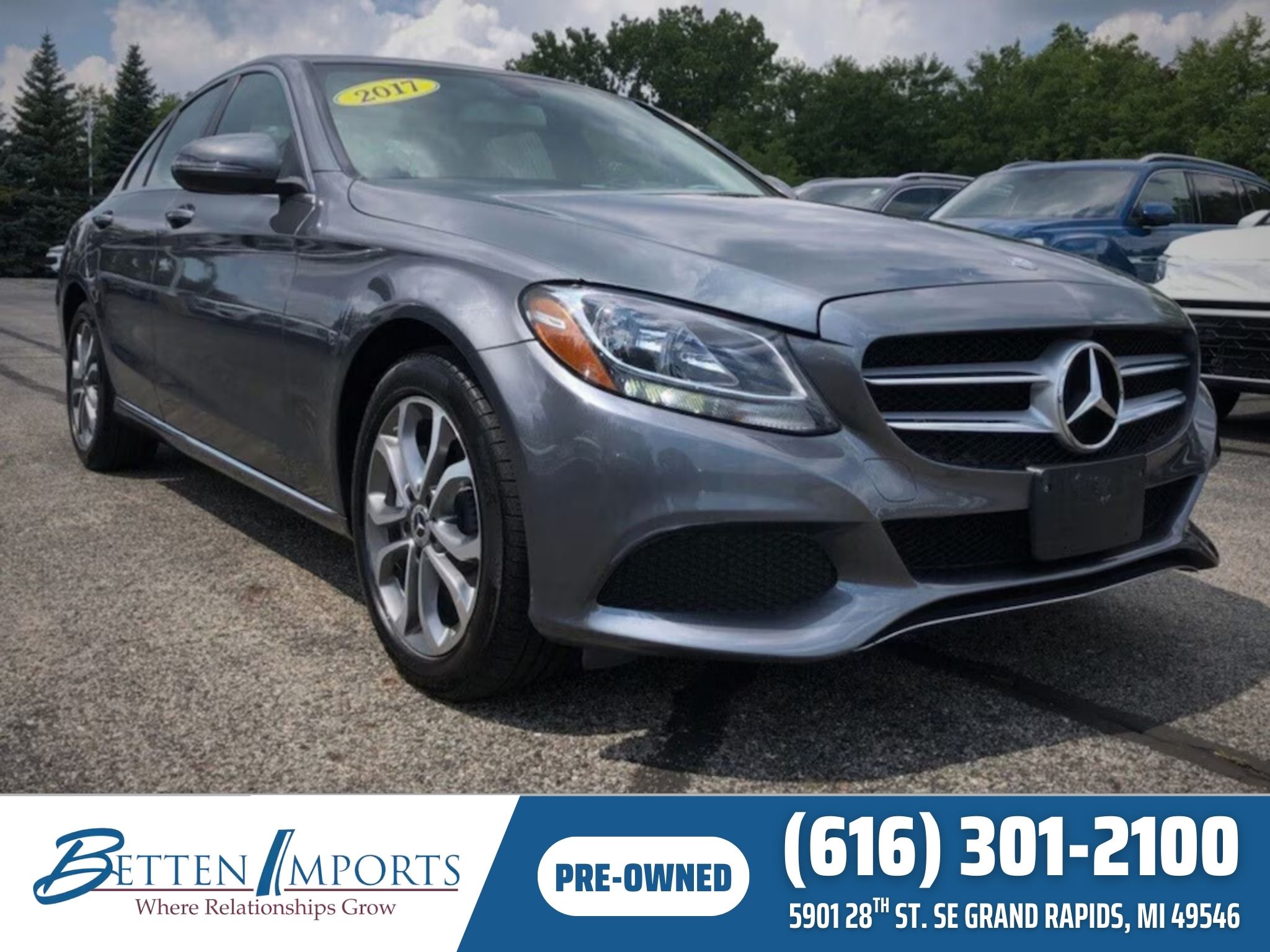 2017 Mercedes-Benz C-Class C 300 4MATIC