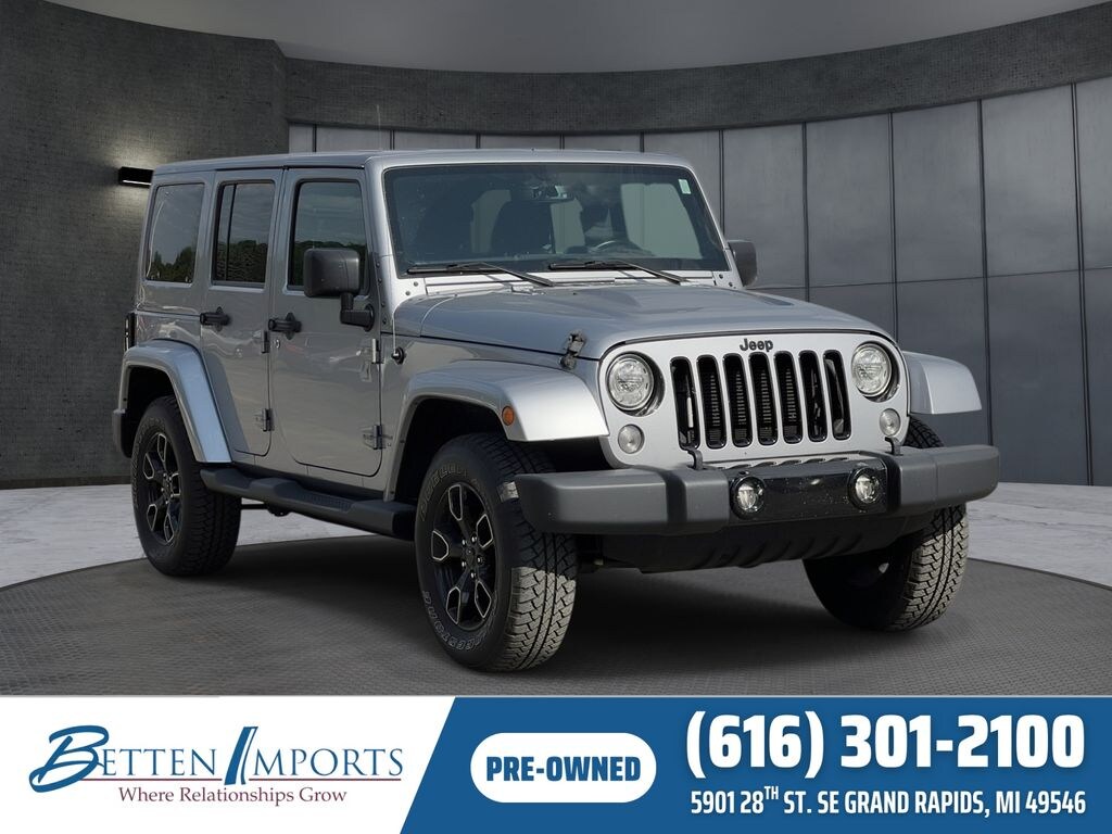 Used 2018 Jeep Wrangler JK Unlimited Sahara 4x4 SUV