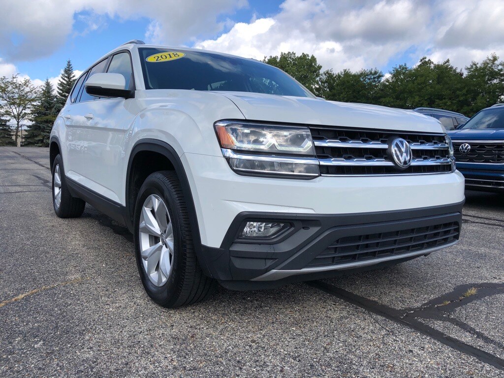 Used 2018 Volkswagen Atlas 3.6L V6 SE w/Technology 4MOTION SUV