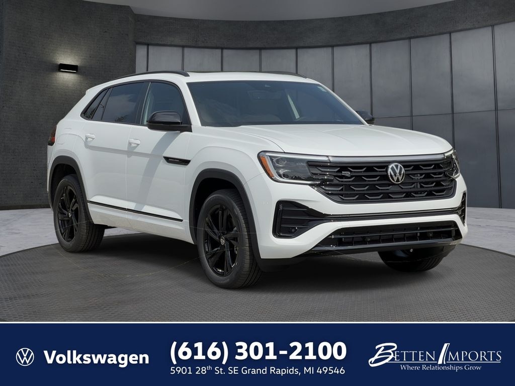 New 2026 Volkswagen Atlas Cross Sport SEL R-Line Black SUV