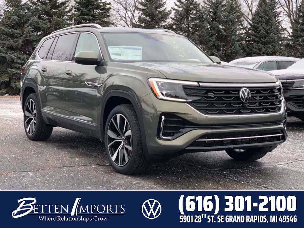 New 2026 Volkswagen Atlas 2.0T SEL Premium R-Line SUV