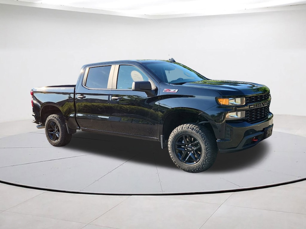 Used 2021 Chevrolet Silverado 1500 Custom Trail Boss Truck Crew Cab