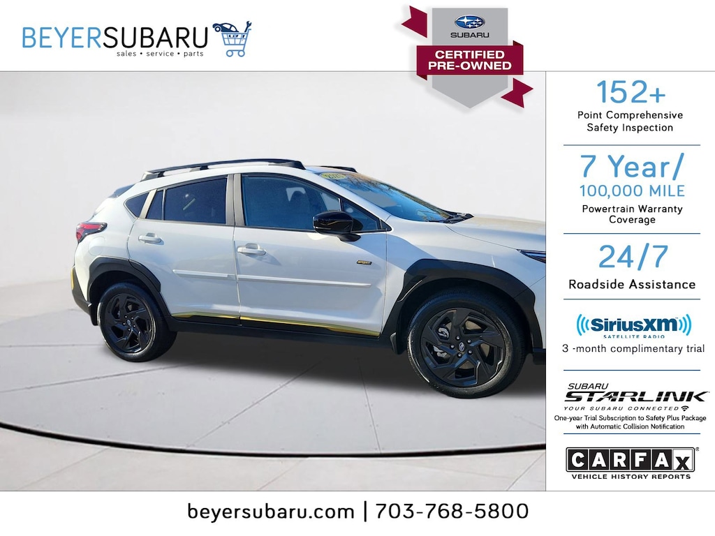 Certified 2025 Subaru Crosstrek Sport Sport AWD