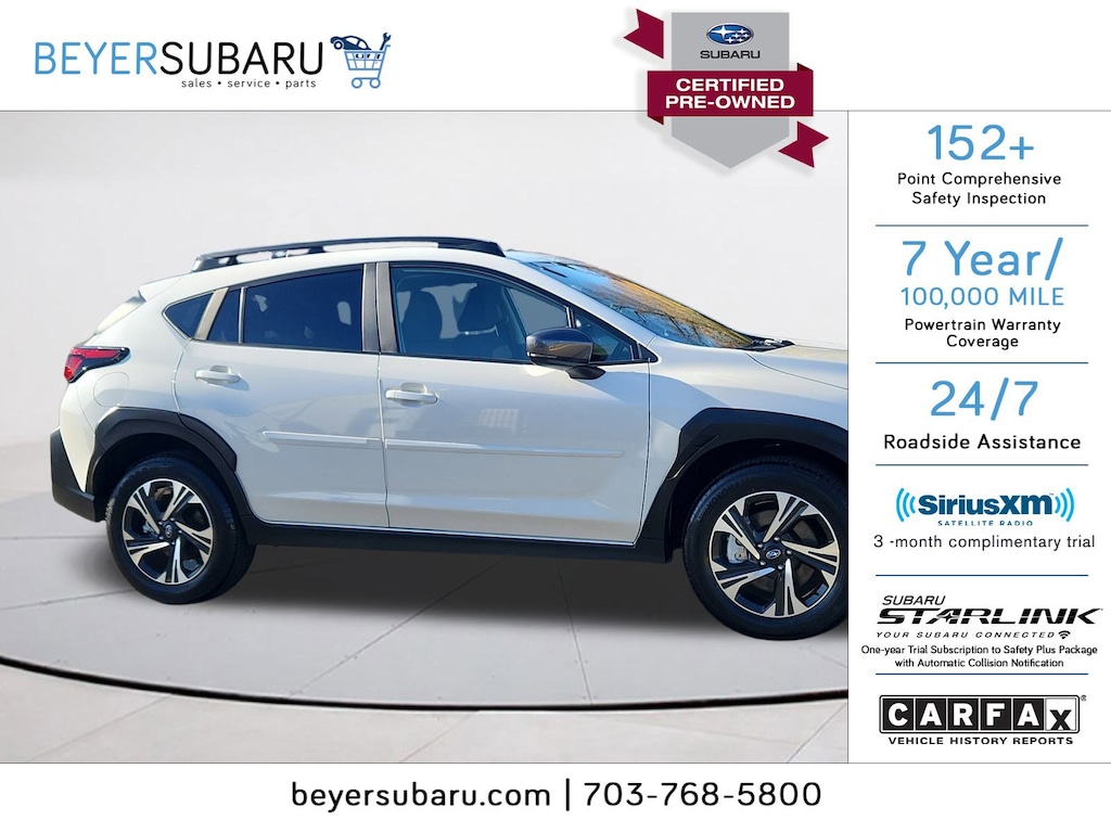 Certified 2025 Subaru Crosstrek Premium Premium AWD