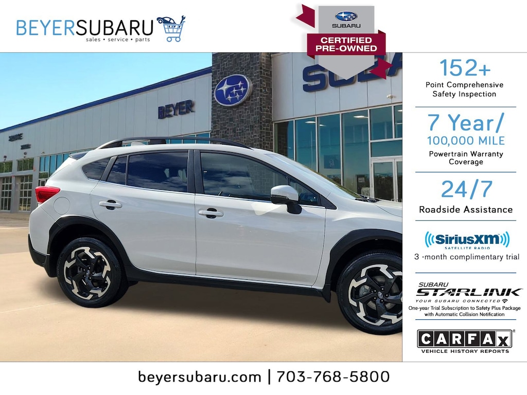 Certified 2021 Subaru Crosstrek Limited Limited CVT