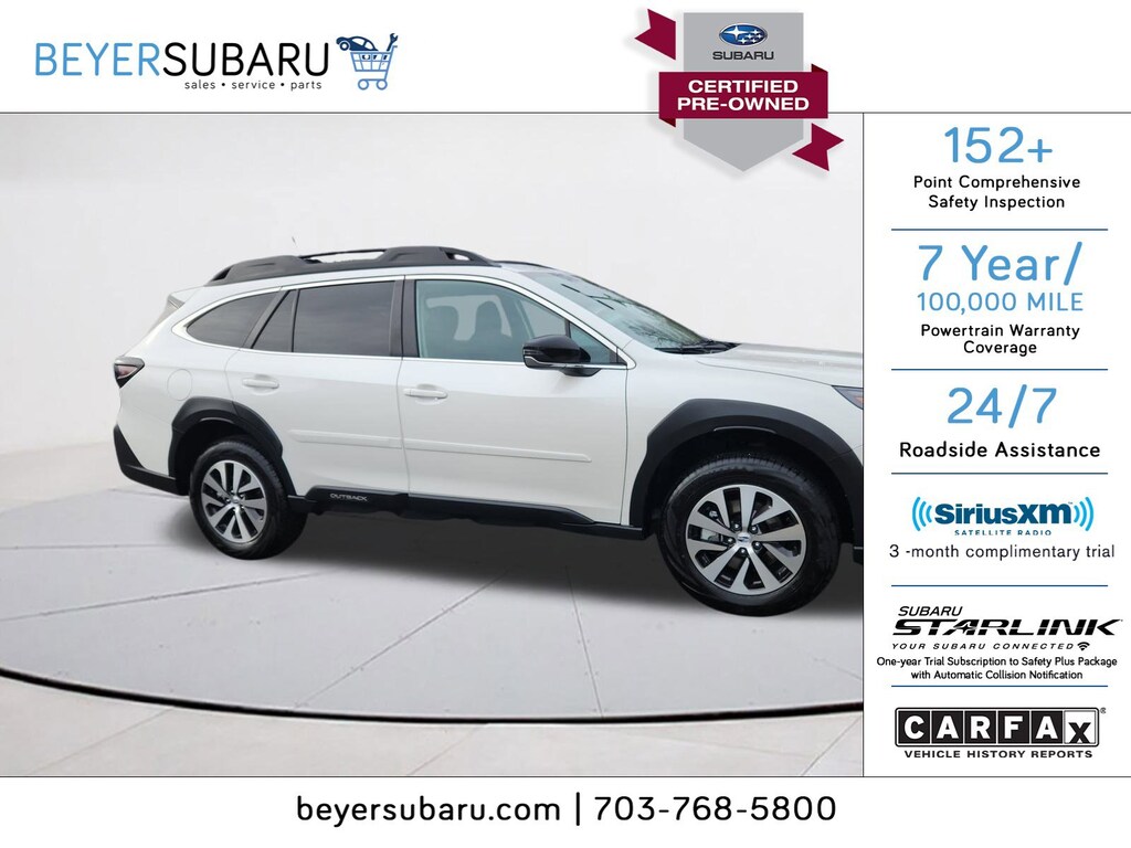 Certified 2025 Subaru Outback Premium Premium AWD