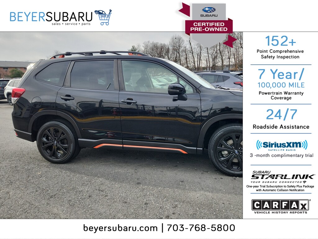 Certified 2023 Subaru Forester Sport Sport CVT