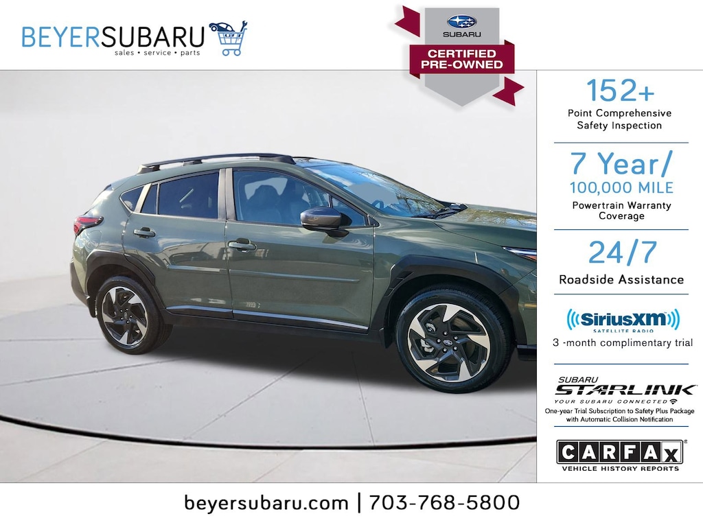 Certified 2025 Subaru Crosstrek Limited Limited AWD