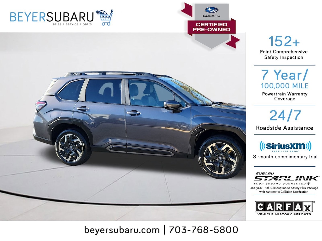 Certified 2025 Subaru Forester Limited Limited AWD