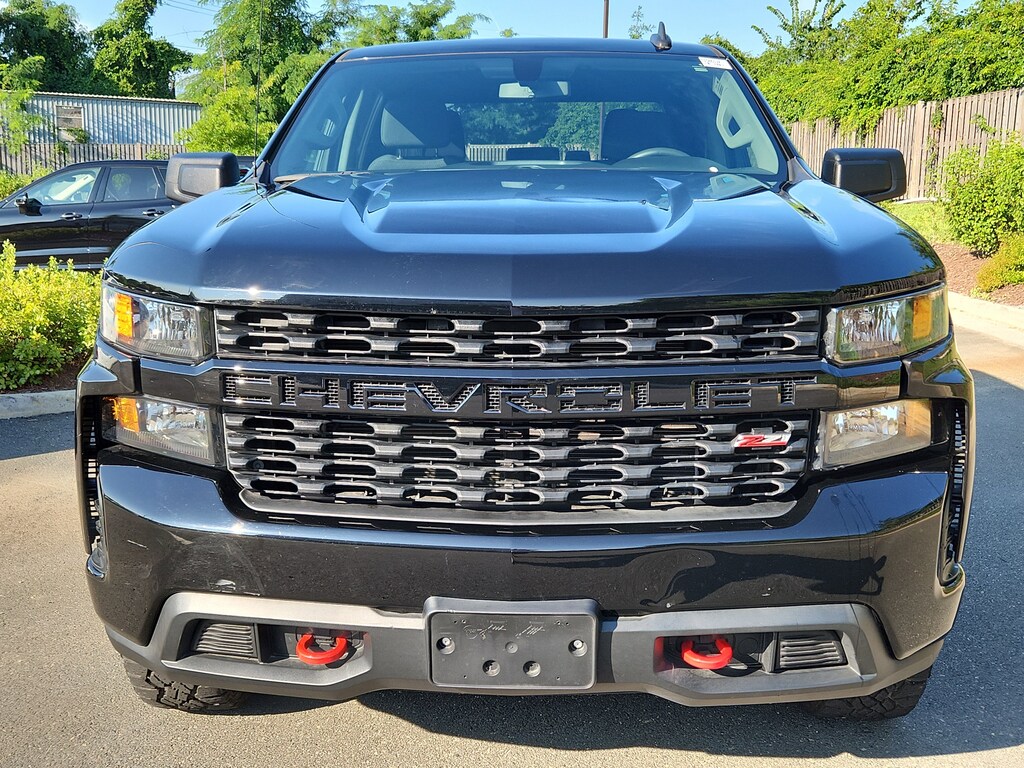 Used 2021 Chevrolet Silverado 1500 Custom Trail Boss 4WD Crew Cab 147 Custom Trail Boss