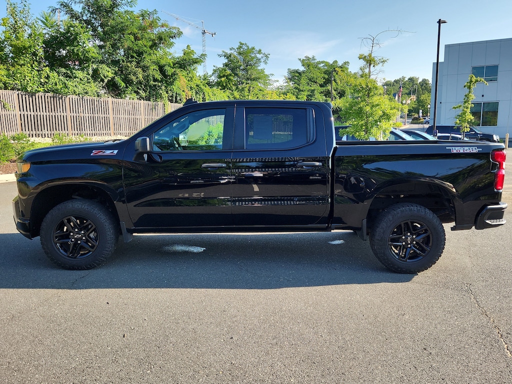 Used 2021 Chevrolet Silverado 1500 Custom Trail Boss 4WD Crew Cab 147 Custom Trail Boss