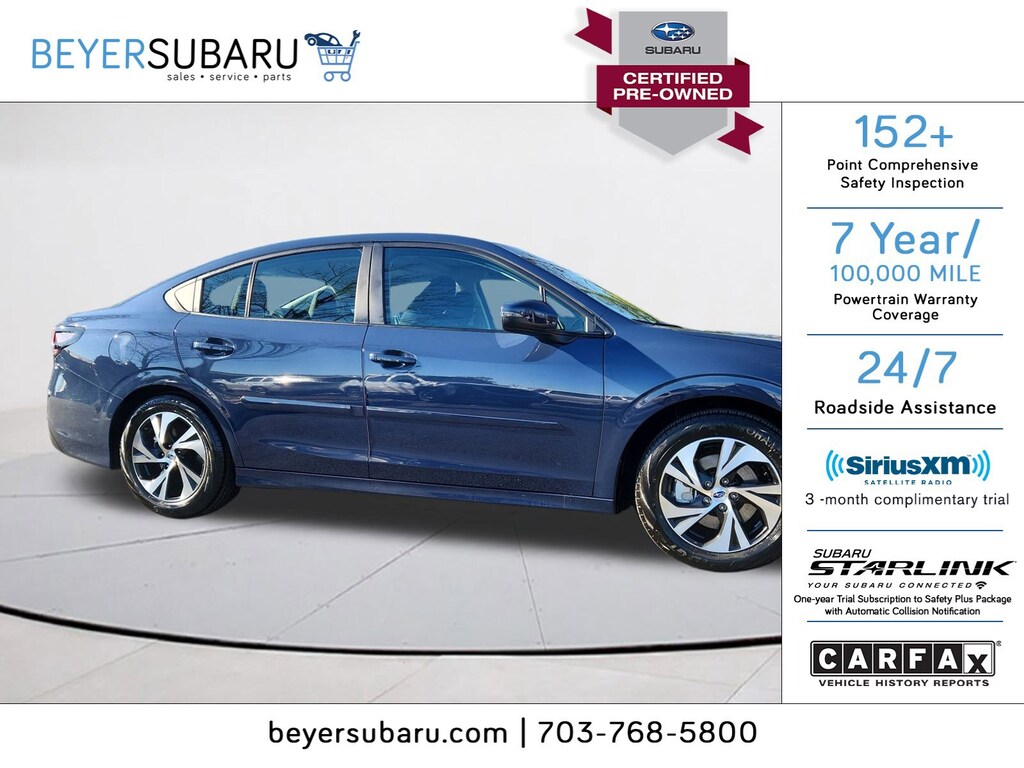 Certified 2025 Subaru Legacy Premium Premium AWD