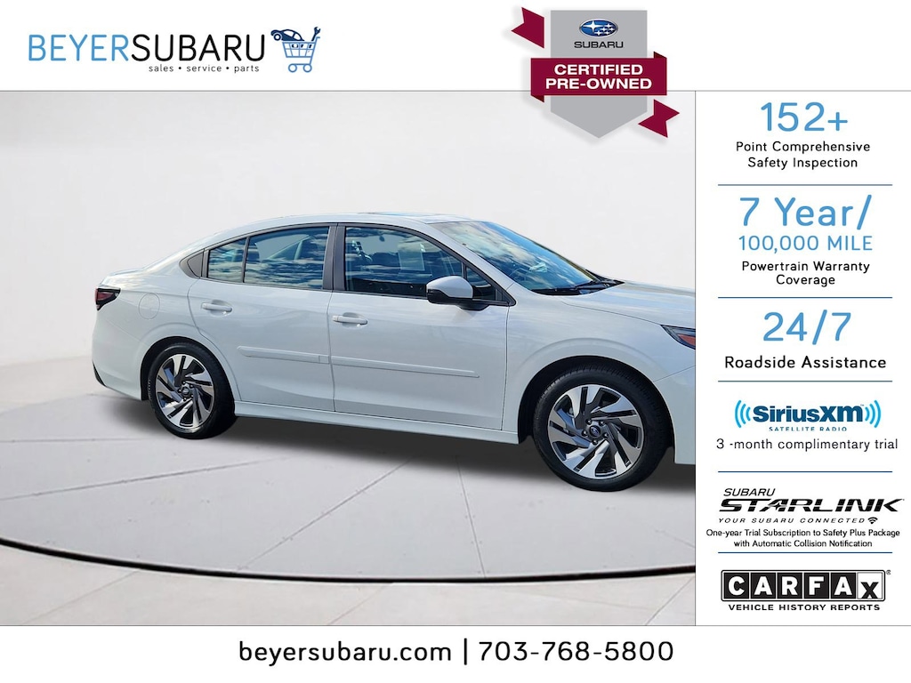 Certified 2025 Subaru Legacy Limited Limited AWD