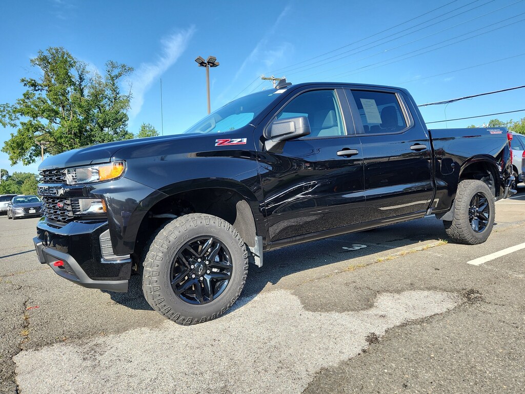 Used 2021 Chevrolet Silverado 1500 Custom Trail Boss 4WD Crew Cab 147 Custom Trail Boss