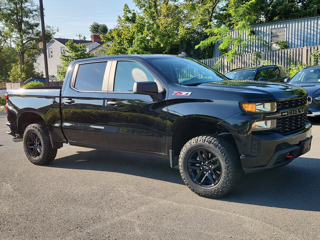 Used 2021 Chevrolet Silverado 1500 Custom Trail Boss 4WD Crew Cab 147 Custom Trail Boss