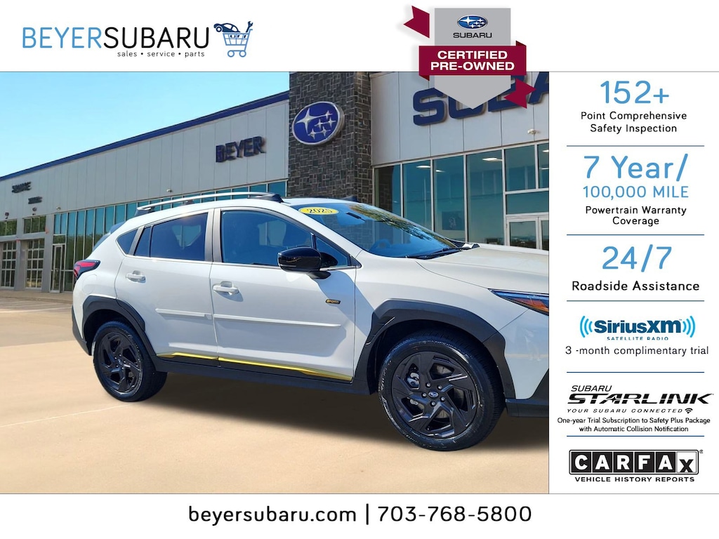 Certified 2025 Subaru Crosstrek Sport Sport AWD