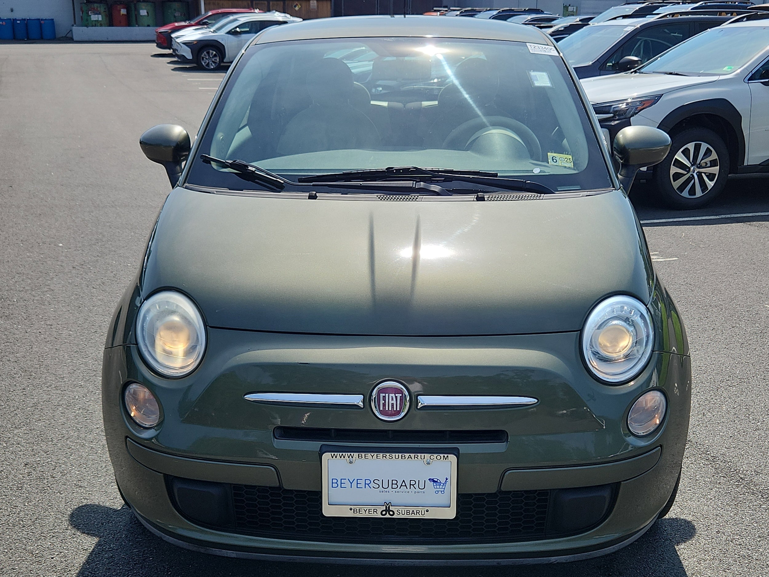Used 2012 FIAT 500 Pop with VIN 3C3CFFAR2CT306351 for sale in Alexandria, VA