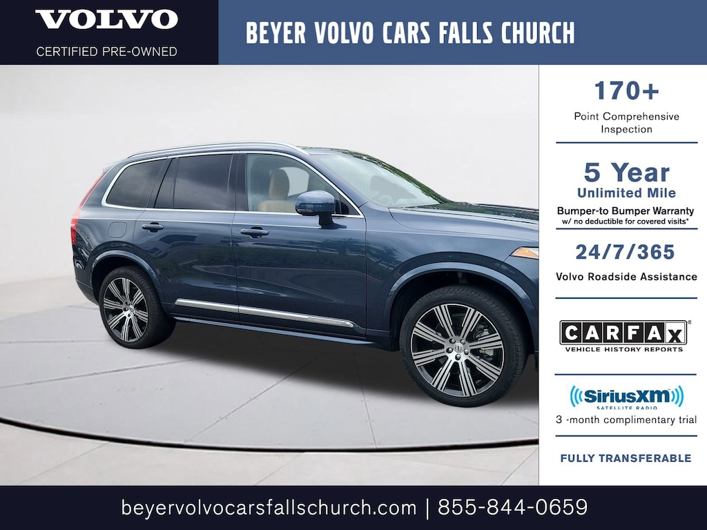 Used 2024 Volvo XC90 Recharge Plug-In Hybrid T8 Ultimate Bright 7-Seater SUV