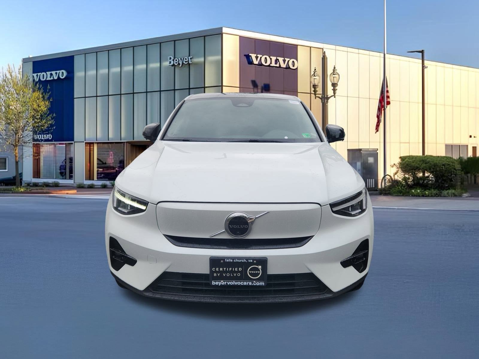 Certified 2023 Volvo C40 Plus with VIN YV4ED3GLXP2058382 for sale in Falls Church, VA