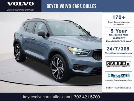 Featured used 2022 Volvo XC40 R-Design SUV for sale in Dulles, VA