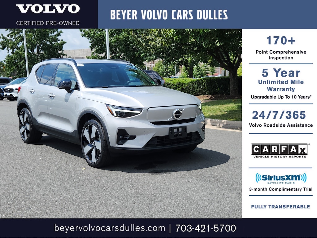 Used 2023 Volvo XC40 Recharge Pure Electric Ultimate Twin eAWD Ultimate
