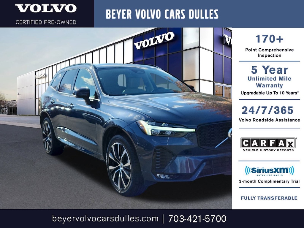 Certified 2023 Volvo XC60 B5 Plus Dark Theme B5 AWD Plus Dark Theme