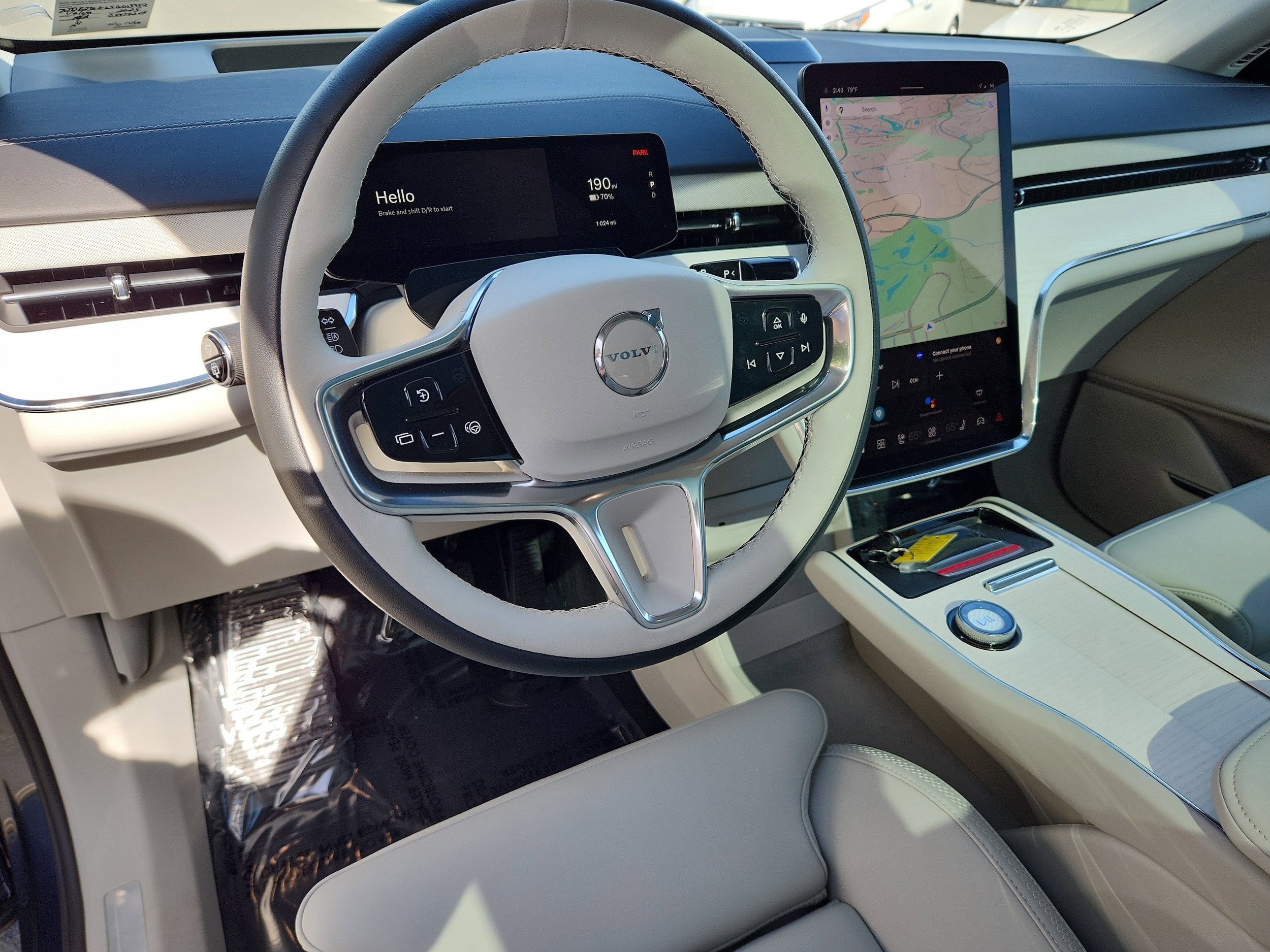 Certified 2025 Volvo EX90 Plus with VIN 7JDE23KK6SG013952 for sale in Sterling, VA