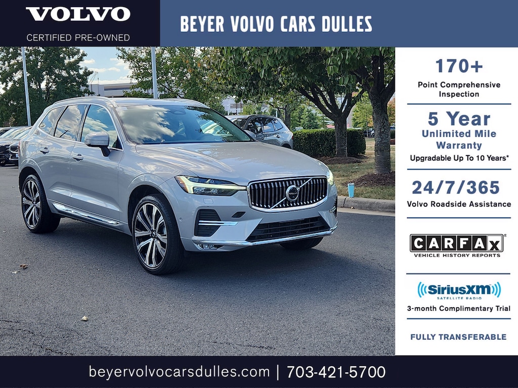 Certified 2023 Volvo XC60 B5 Ultimate Bright Theme B5 AWD Ultimate Bright Theme