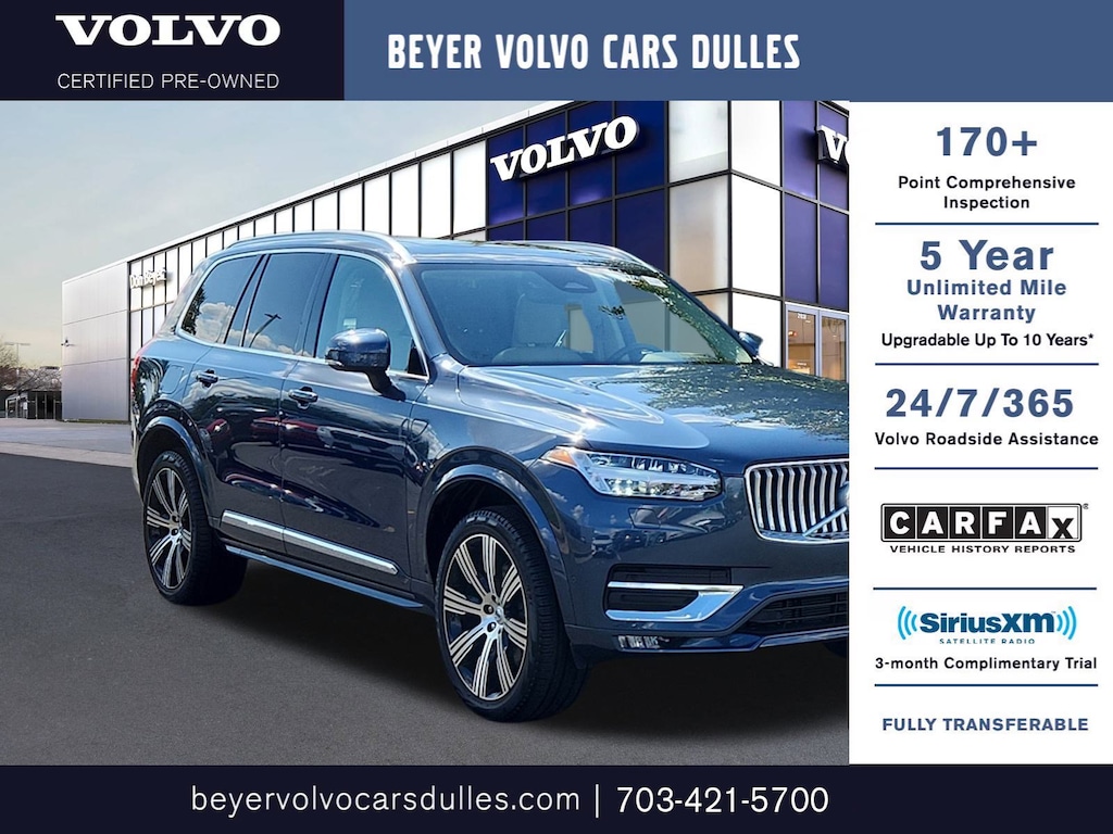 Certified 2024 Volvo XC90 B6 Plus Bright Theme 6-Seater B6 AWD Plus Bright Theme 6P