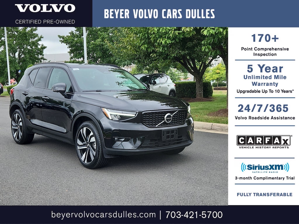Certified 2025 Volvo XC40 B5 Plus Dark Theme B5 AWD Plus Dark Theme