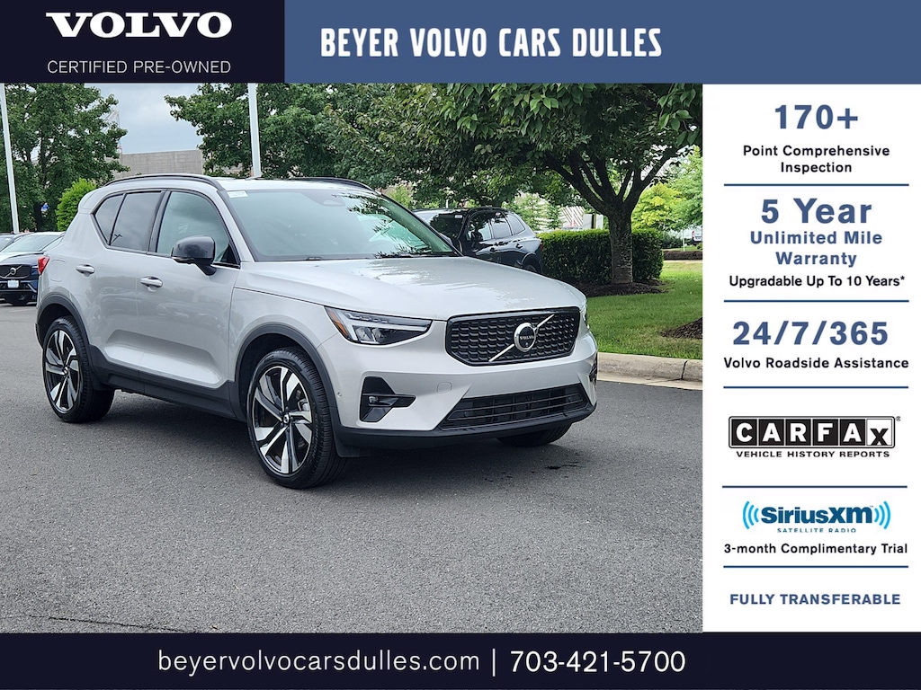 Certified 2025 Volvo XC40 B5 Plus Dark Theme B5 AWD Plus Dark Theme