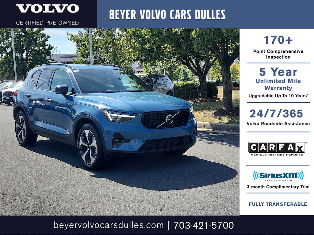 Certified 2025 Volvo XC40 B5 Plus Dark Theme B5 AWD Plus Dark Theme